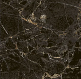 سرامیک 60*60 - گلدن بلک بدنه سفیدبراق